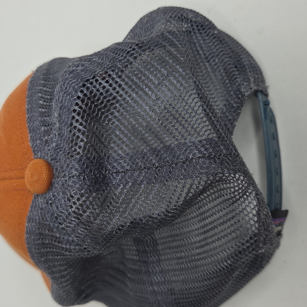 Patagonia Men's Snap Back Rust Trucker Hat Ball Cap One Size - Picture 2 of 6